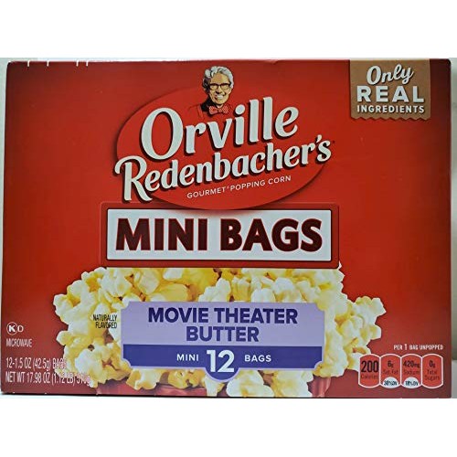 Orville Redenbachers Gourmet Popcorn Movie Theater Butter 12 Cou