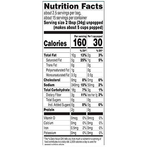 Orville Redenbachers Movie Theater Butter Popping Corn Classic