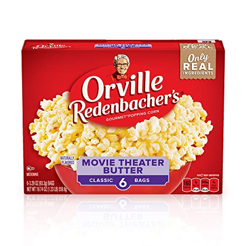 Orville Redenbachers Movie Theater Butter Microwave Popcorn, Gl