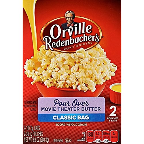 Orville Redenbachers Pour Over Movie Theater Butter 2 Count Cla