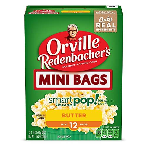 Orville Redenbachers Smartpop! Butter Popcorn, 1.16 Ounce Singl