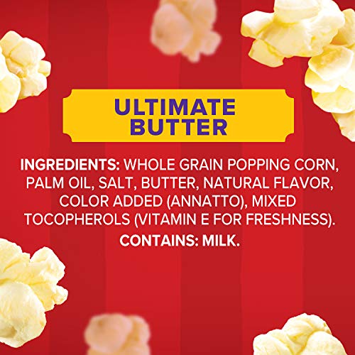 Orville Redenbachers Ultimate Butter Popcorn, 3.29 Ounce Class