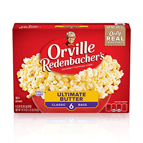 Orville Redenbachers Ultimate Butter Popcorn, 3.29 Ounce Class
