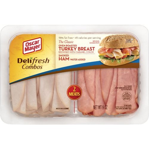 Oscar Mayer Lunch Meat Cold Cuts Combo Deli Fresh Oven Roasted T
