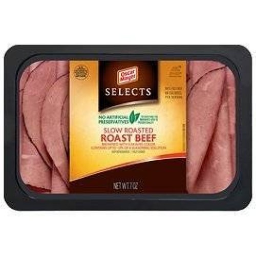 Oscar Mayer Selects Lunch Meat Cold Cuts Slow Roasted Roast Beef