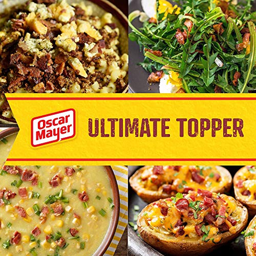 Oscar Mayer Real Bacon Recipe Pieces 2.8 Oz Bag, Pack Of 6