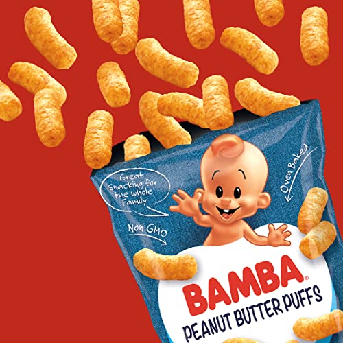 Osem Bamba Peanut Snacks For Babies - All Natural Baby Peanut Pu
