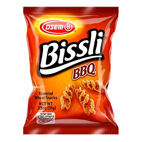 Osem Bissli BBQ Flavored Crunchy Wheat Snack -No Food Coloring o...