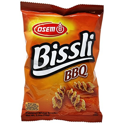 Osem Bissli BBQ Flavored Crunchy Wheat Snack -No Food Coloring o...