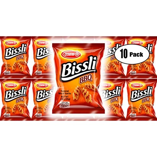 Osem Bissli BBQ Flavored Crunchy Wheat Snack -No Food Coloring o...