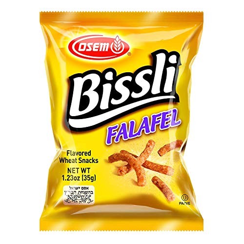 Osem Bissli Falafel Flavored Crunchy Wheat Snack -No Food Colori...