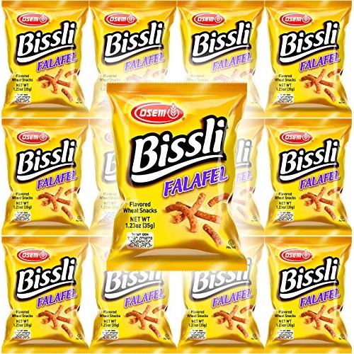 Osem Bissli Falafel Flavored Crunchy Wheat Snack -No Food Colori...