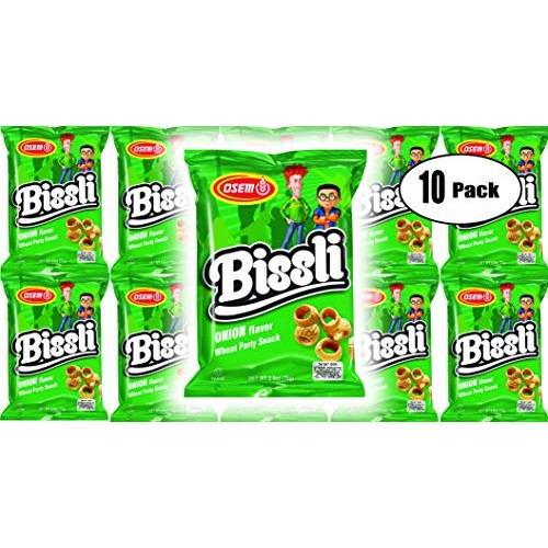 Osem Bissli Onion Flavored Crunchy Wheat Snack -No Food Coloring...