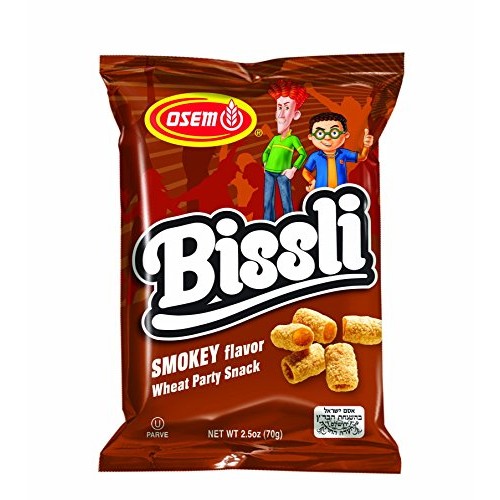 Osem Bissli Smoky Flavored Crunchy Wheat Snack -No Food Coloring...