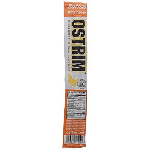 Ostrim Chicken Snack Stick Buffalo Wing Flavor High Protein 2 P