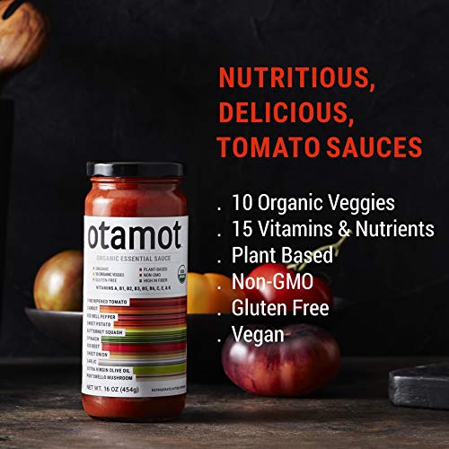Otamot Organic Essential Sauce 4 Pack 10 Organic Veggies, No S
