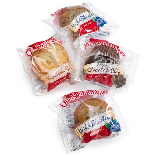Otis Spunkmeyer Muffin Variety Pack, 96-Count Indivitually Wrapp...