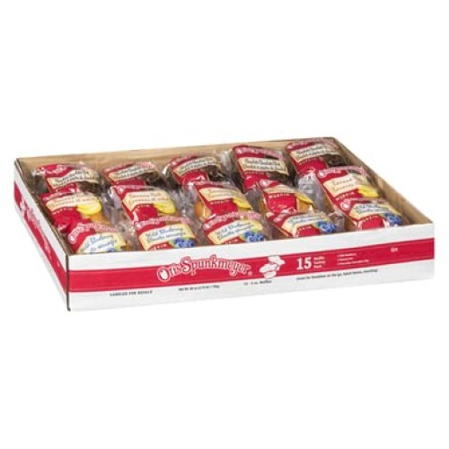 Otis Spunkmeyer, Assorted Muffins, 15 ct., 4 oz.per muffin, Bl...
