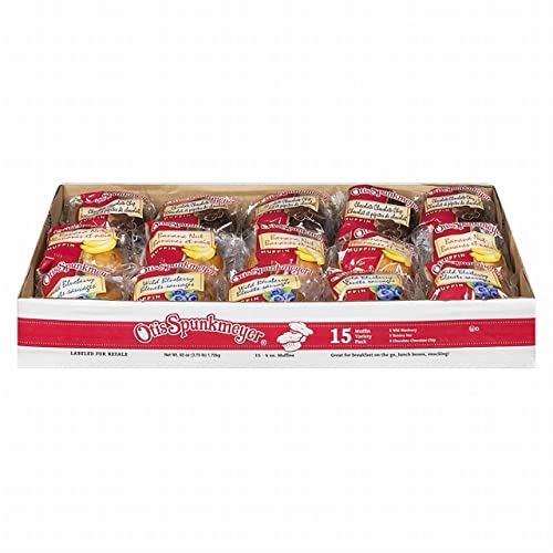 Otis Spunkmeyer, Assorted Muffins, 15 ct., 4 oz.per muffin, Bl...