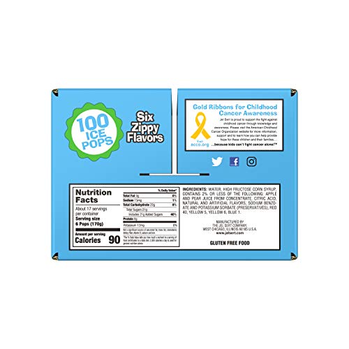 Otter Pops Ice Pops – Gluten &Amp; Fat Free Ice Pops, Delicious Froz