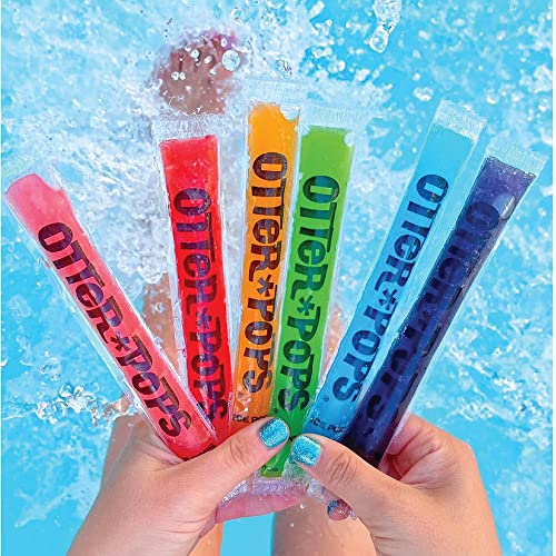 Otter Pops Freezer Ice Bars, Fat Free Ice Pops, Original Flavors...