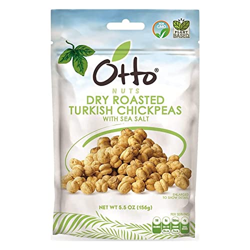 Otto Nuts - Dry Roasted Turkish Chickpeas with Sea Salt, Non-GMO...