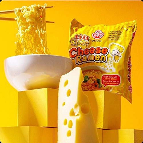 [OTTOGI] Cheese Ramen, KOREAN STYLE INSTANT NOODLE, Rich flavor ...