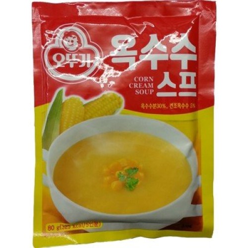 Ottogi Corn Cream Soup 80G 5 Servings 오뚜기 옥수수 스프 80G 5