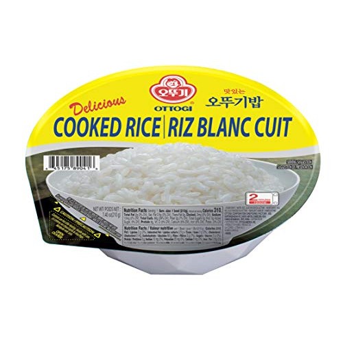 Ottogi Fresh Cooked White Rice, 7.40 Oz., 12 Count