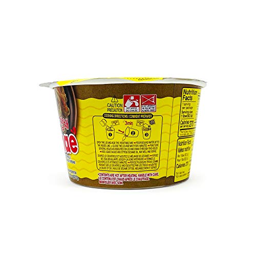 Ottogi Japchae Noodle Bowl 2.91Oz, Pack Of 2.오뚜기 옛날 잡채 8