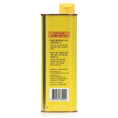 Premium Roasted Ottogi Sesame Oil 56 Fl.Oz.: 1650Ml