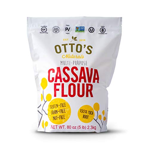 Ottos Naturals Cassava Flour 5 Lb. Bag Grain-Free, Gluten-Fre