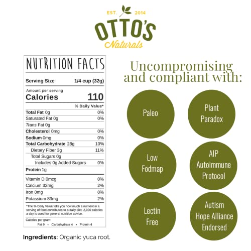 Ottos Naturals Cassava Flour - Grain-Free, Gluten-Free Baking F