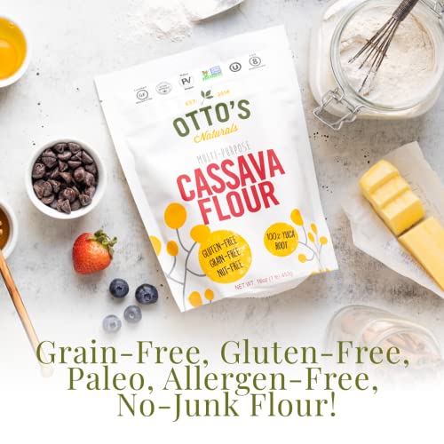Ottos Naturals Cassava Flour - Grain-Free, Gluten-Free Baking F