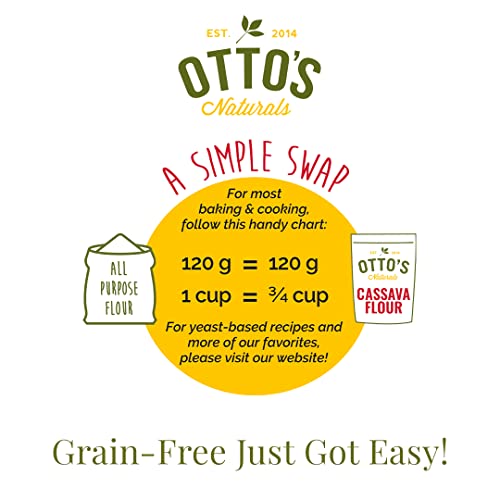 Ottos Naturals Cassava Flour - Grain-Free, Gluten-Free Baking F