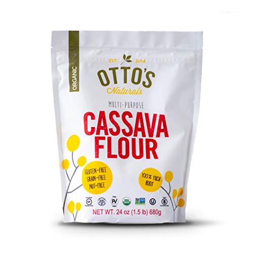 Ottos Naturals Organic Cassava Flour 1.5 Lb. Bag Grain-Free,