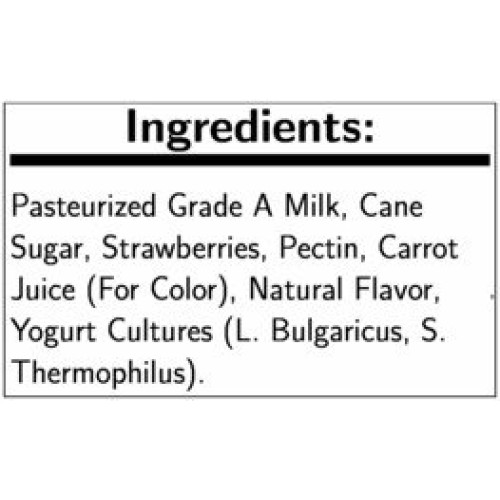 Oui By Yoplait French Style Strawberry Yogurt, 5 Ounce -- 8 Per