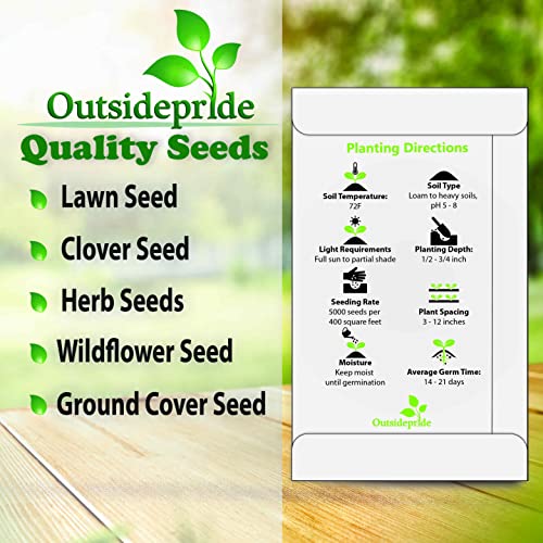 Outsidepride Sinapis Alba Yellow Mustard Culinary Herb Garden Pl...