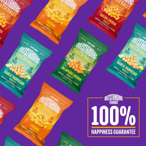 Outstanding Foods Vegan Cheese Balls - Plant Based, Dairy Free, ...