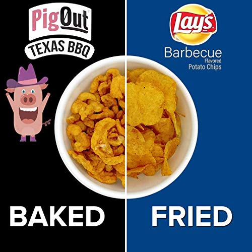 Pigout Pigless Pork Rinds, Classic Variety Pack | Plant Based, H