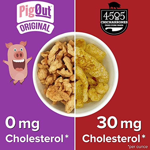 Pigout Pigless Pork Rinds, Classic Variety Pack | Plant Based, H