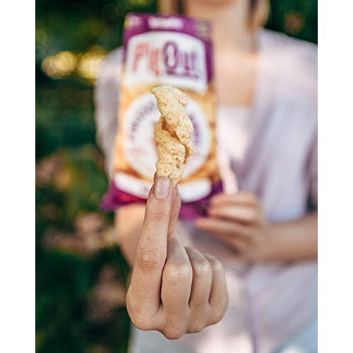 Pigout Pigless Pork Rinds, Original | Plant Based, High Protein,
