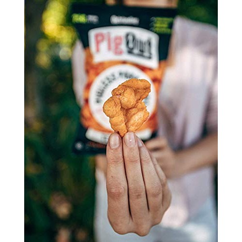 Pigout Pigless Pork Rinds, Texas Bbq | Plant Based, High Protein