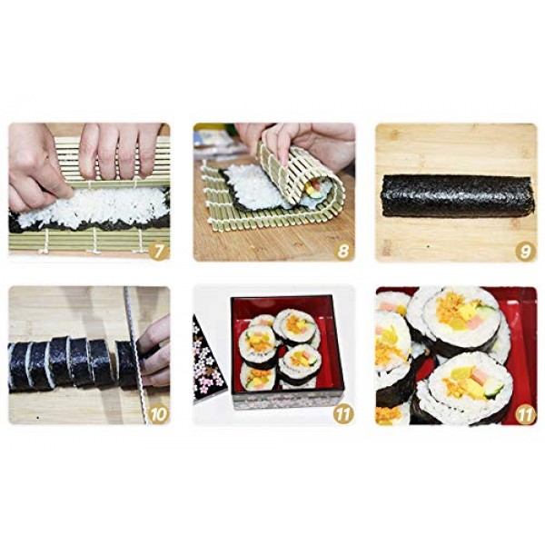 OUYANGHENGZHI Dried Nori Seaweed Slices for Making Sushi Zi Cai ...