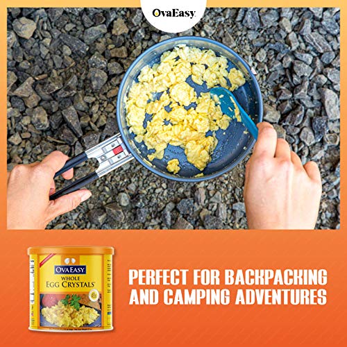 Ovaeasy Dehydrated Egg Crystals – 2 X 1.67 Lbs Cans – Powdered
