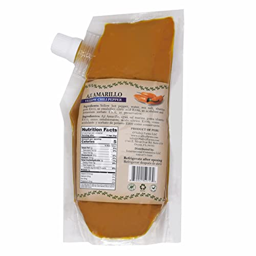 OValley Farms - Aji Amarillo Yellow Chili Pepper Paste, 7.5 o...