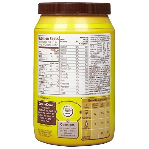 Ovaltine Classic Malt - 12 oz