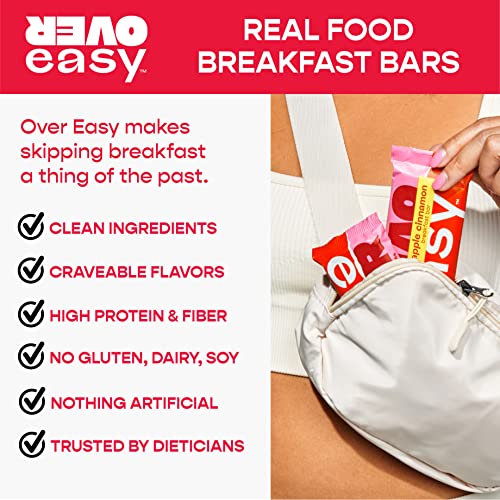 Over Easy Apple Cinnamon Breakfast Bars | All Natural, Clean Ing