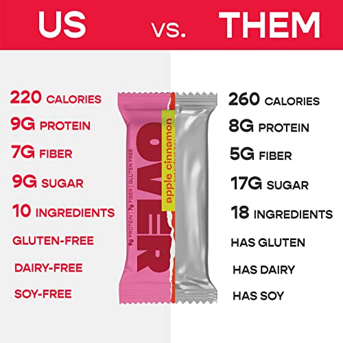 Over Easy Apple Cinnamon Breakfast Bars | All Natural, Clean Ing