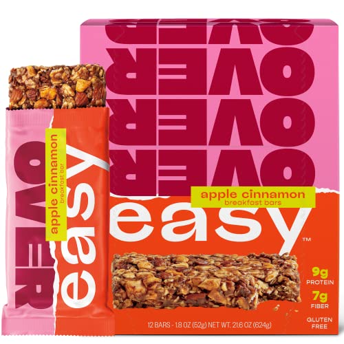 Over Easy Apple Cinnamon Breakfast Bars | All Natural, Clean Ing